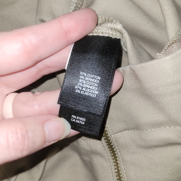 Kenneth Cole Tan/Khaki Pants with Zipper Detailing - Picture 2 of 6